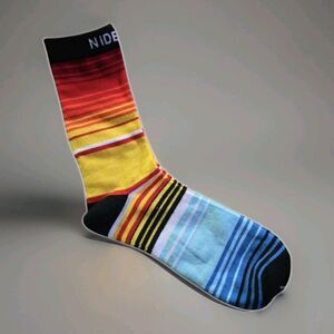 Nidecker Rainbow Socks Casual Classic Ski Snowboard Adult One Size Vibrant Retro